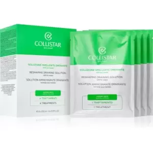 Collistar Reshaping Draining Solution Refill For Wraps Thermoactive Bandage to Treat Cellulite Refill 4x100ml