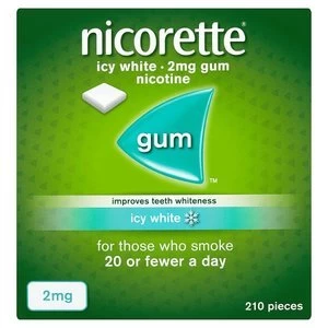 Nicorette 2mg Icy White Gum 210x Pieces