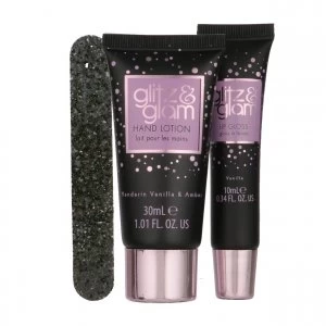 Style & Grace Glitz & Glam Glitter Enveloppe Bag Gift Set
