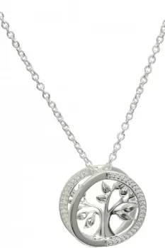 Ladies Unique & Co Sterling Silver Necklace MK-820