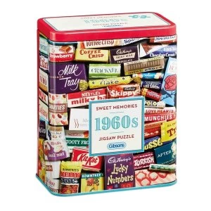 Gibsons 1960's Sweet Memories Jigsaw Puzzle - 500 Pieces