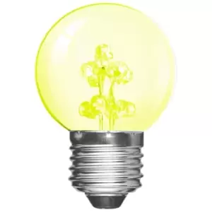 Kosnic 1W Startree LED ES/E27 Golf Ball Yellow - KSTR01GLF/E27-Yellow