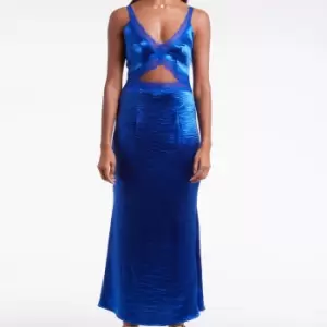Never Fully Dressed Womens Royale Mimi Dress - Blue - UK 12