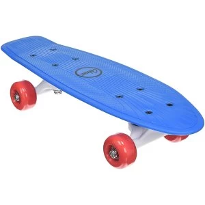 17 Inch Plastic Skateboard (Blue)