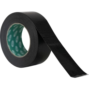 Black Polyethylene Cloth Tape - 50MM X 10M