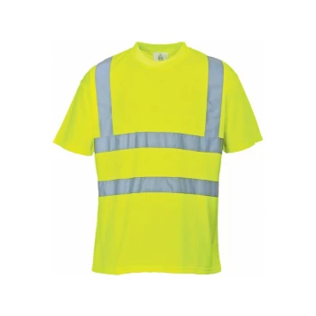 Hi-Vis T-Shirt - Yellow - Small - S478YERS - Portwest