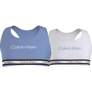 Calvin Klein 2 Pack Bralets - Blue