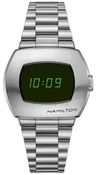 Hamilton H52414131 PSR Green Digital Dial Stainless Steel Watch