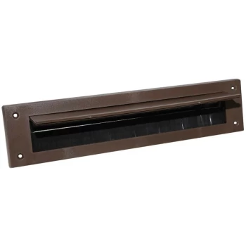 Stromguard - Letterbox Covers - Brown, With Cover