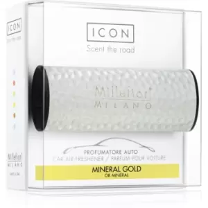 Millefiori Icon Mineral Gold car air freshener Metal Shades