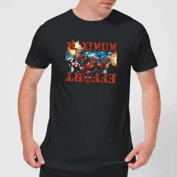 Marvel Deadpool Maximum Effort T-Shirt - Black - 3XL - Black