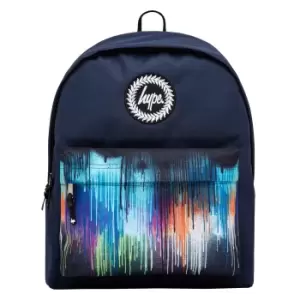 Hype Drips Backpack (One Size) (Blue/Orange/Green)