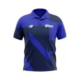 New Balance Balance London Spirit Polo Shirt Juniors - Blue