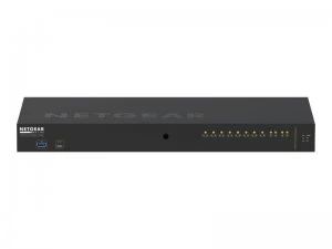 Netgear AV Line M4250-10G2F-PoE+ - Switch - 12 Ports - Managed - Rack-