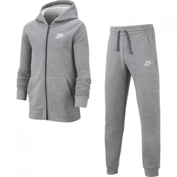 Boys, Nike Sportswear Kids Core Tracksuit Jogger Set - Dark Grey, Size XL, 13-15 Years