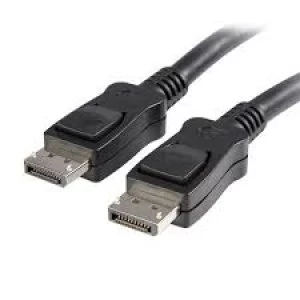 StarTech 5m Long DisplayPort 1.2 Cable with Latches M/M %u2013 DisplayPort 4k
