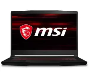 MSI GF63 Thin 15.6" Gaming Laptop - Intel Core i5, RTX 3050, 512GB SSD, Black