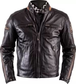 Helstons ACE Rag Leather Jacket, brown, Size 2XL, brown, Size 2XL