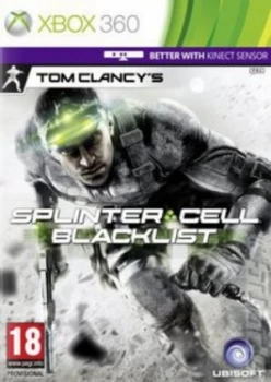 Splinter Cell Blacklist Xbox 360 Game