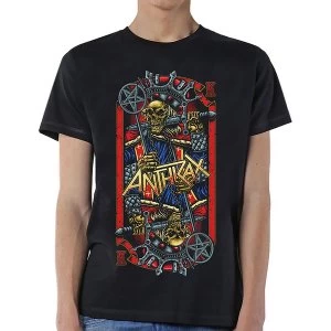 Anthrax - Evil King Unisex Medium T-Shirt - Black