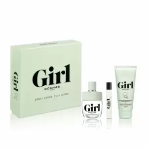 Unisex' Perfume Set Rochas Girl (3 pcs)