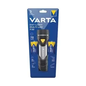 Varta Day Light Multi LED F30 Torch 2xD Battery 125 Hours Runtime