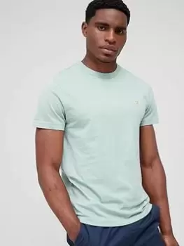 Farah Danny Marl T-Shirt - Green , Green Size M Men