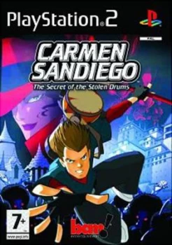 Carmen Sandiego The Secret of the Stolen Drums PS2 Game