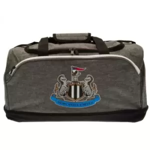 Newcastle United FC Premium Holdall (One Size) (Grey)