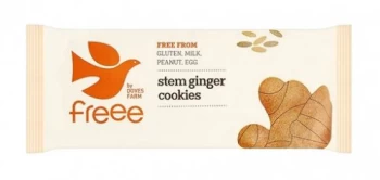 Doves Farm Freee Stem Ginger Cookies - 150g