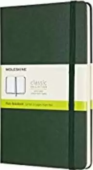 Moleskine Large Plain Hardcover Notebook: Myrtle Green by Moleskine