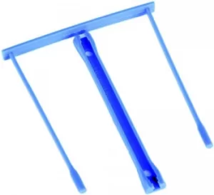 ValueX Plastic Filing Clip Blue (Pack 20)