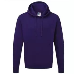 Russell Colour Mens Hooded Sweatshirt / Hoodie (L) (Purple)