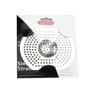 Apollo Stainless Steel Sink Strainer, Silver
