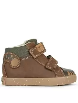 Geox Geox Baby Boy Kilwi Strap Boot, Brown, Size 3.5 Younger