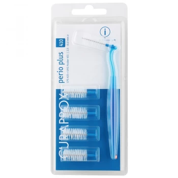 Curaprox Perio Plus Spare Interdental Brushes 5 pcs + Holder CPS 410 2,5 - 10,0 mm 5 pc