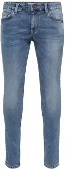 ONLY and SONS Loom Life Slim Blue Jeans blue