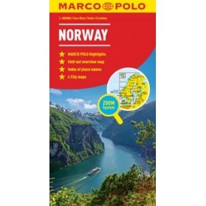 Norway Map by Marco Polo (Sheet map, folded, 2011)