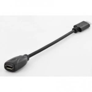 ASSMANN Electronic 0.15 m USB C / Micro USB B Black