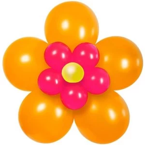 Balloon Kit Flower Pack (Orange)
