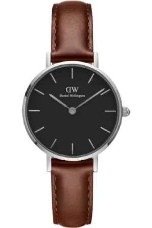 Ladies Daniel Wellington Classic Petite 28 St Mawes Black Watch DW00100237