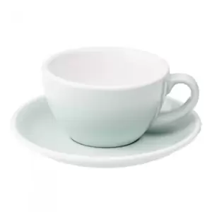 Cappuccino cup with a saucer Loveramics Egg River Blue, 200ml