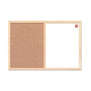 5 Star Office 900 Cork and Drywipe Combination Noticeboard