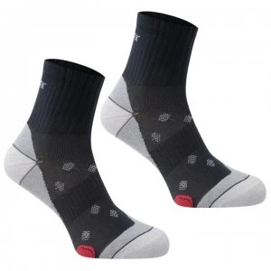 Karrimor 2 pack Running Socks Ladies - Mid Grey