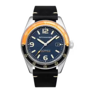 Spinnaker SP-5055-0D Fleuss Sunset Orange Automatic Wristwatch