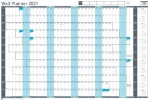 Sasco Mounted Wall Planner 2021 BX10