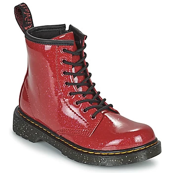 Dr Martens 1460 J Girls Childrens Mid Boots in Red kid,10 kid,11 kid,11.5 kid,12 kid,13 kid,1 kid,2.5 kid