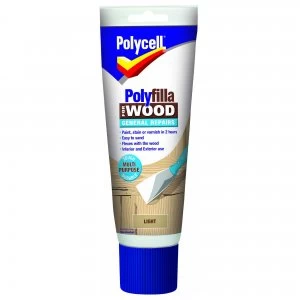 Polycell Polyfilla For Wood General Repairs 330ml - Light