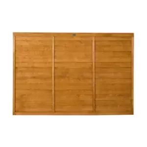 Forest Garden 6 x 4ft Contemporary Lap Fence Panel - wilko