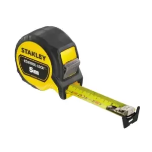 Stanley Control-lock Pocket Tape 5m (Width 25MM) (Metric Only)